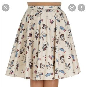 Hell Bunny circus swing skirt
